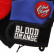 Blood Orange Knuckles Slide Gloves Blue / Neon Green