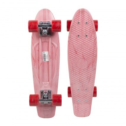 Union Smoke Red 22,5" Plastic Cruiser