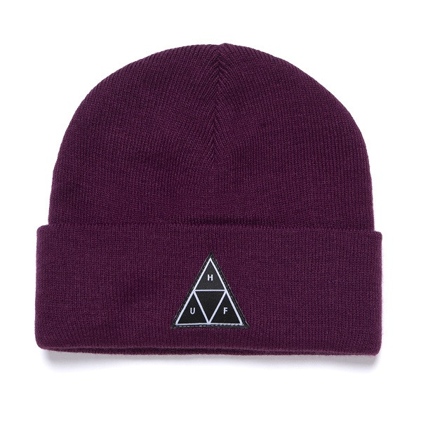 HUF Essentials TT Beanie Eggplant HUF Essentials TT Beanie Eggplant