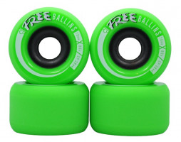 Free Wheel Ballins Longboard Wheels