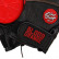 Blood Orange Leather Slide Gloves