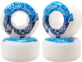 Blood Orange Street Raw Rounded Skateboard Wheels 