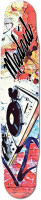 Madrid Fiberglass Pole 46" Turntable Longboard Deck