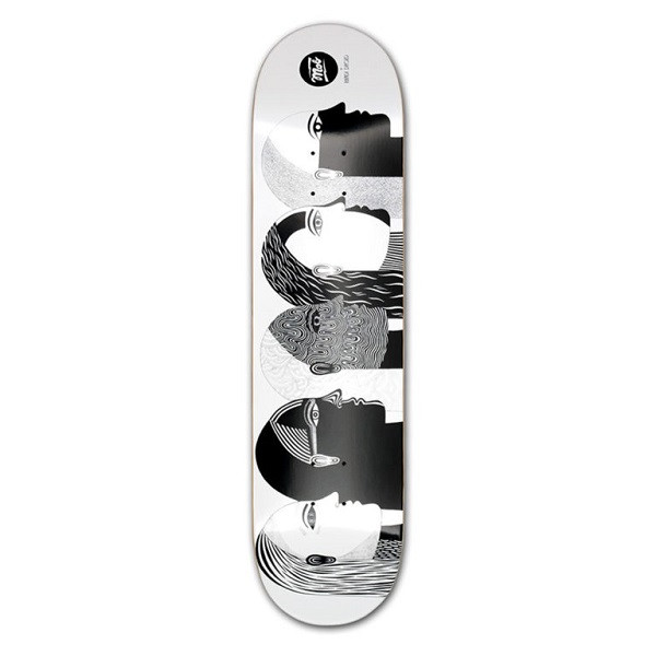 MOB Skateboards Deck Heads 8"