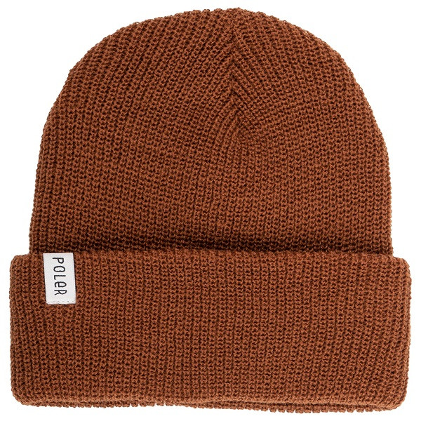 Poler Tube City Beanie Brown