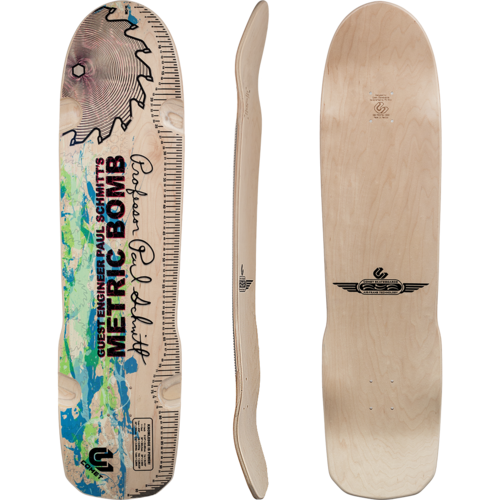 Comet Paul Schmitt Metric Bomb Longboard Deck