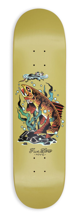 5boro Fish Bronx Trout Deck 8,25"