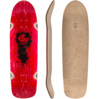 Comet Shred 35" Red Skateboard Deck