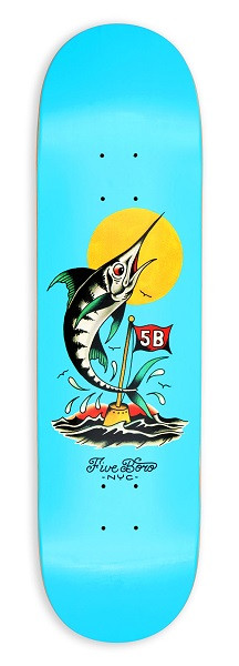 5boro Fish Manhattan Marlin Deck 8"