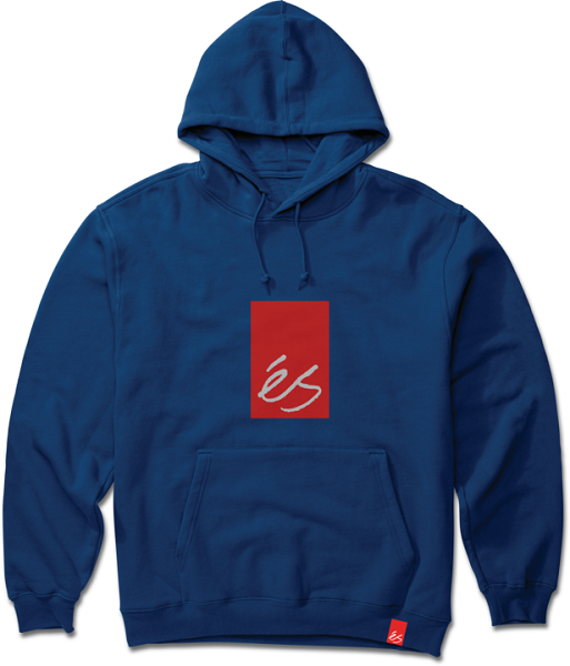 eS Main Block Hoodie Navy