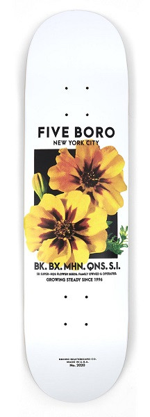 5boro Flower Seed White Decks