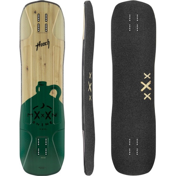 Moonshine Hooch Green Longboard Deck Moonshine Hooch Green Longboard Deck