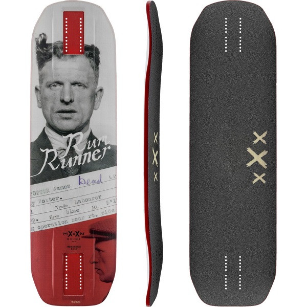 Moonshine Rum Runner Convict Longboard Deck Moonshine Rum Runner Convict Longboard Deck