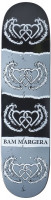 Heart Supply Bam Margera Three Hearts Skateboard Deck 8"