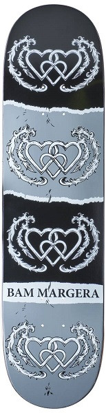 Heart Supply Bam Margera Three Hearts Skateboard Deck 8" Heart Supply Bam Margera Three Hearts Skateboard Deck 8"