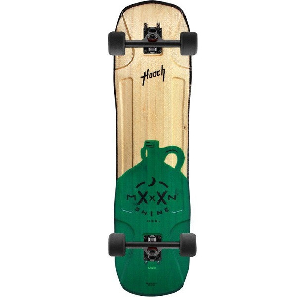 Moonshine Hooch Green Longboard Complete Moonshine Hooch Green Longboard Complete