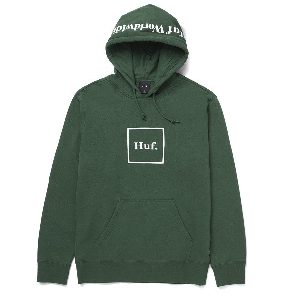 HUF Essentials Box Logo Hoodie