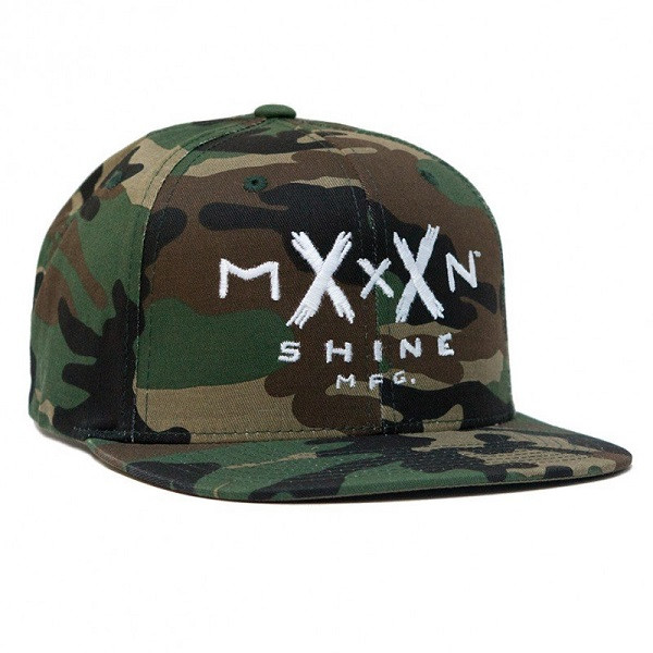 Moonshine Logo Snapback Camo