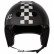 S-One Retro Lifer Black Gloss/White Checkers Helmet S-One Retro Lifer Black Gloss/White Checkers Helmet