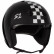 S-One Retro Lifer Black Gloss/White Checkers Helmet S-One Retro Lifer Black Gloss/White Checkers Helmet