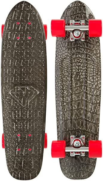 Diamond Life Black Croc Plastic Cruiser