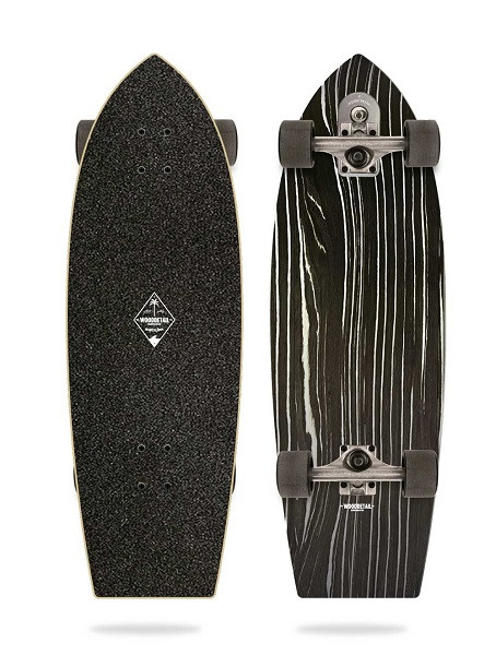 Surfskate Wooddetail Peniche 32"Ebony Surfskate Wooddetail Peniche 32"Ebony