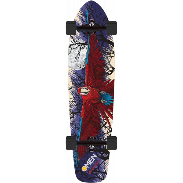Omen Macaw 40" Longboard Complete